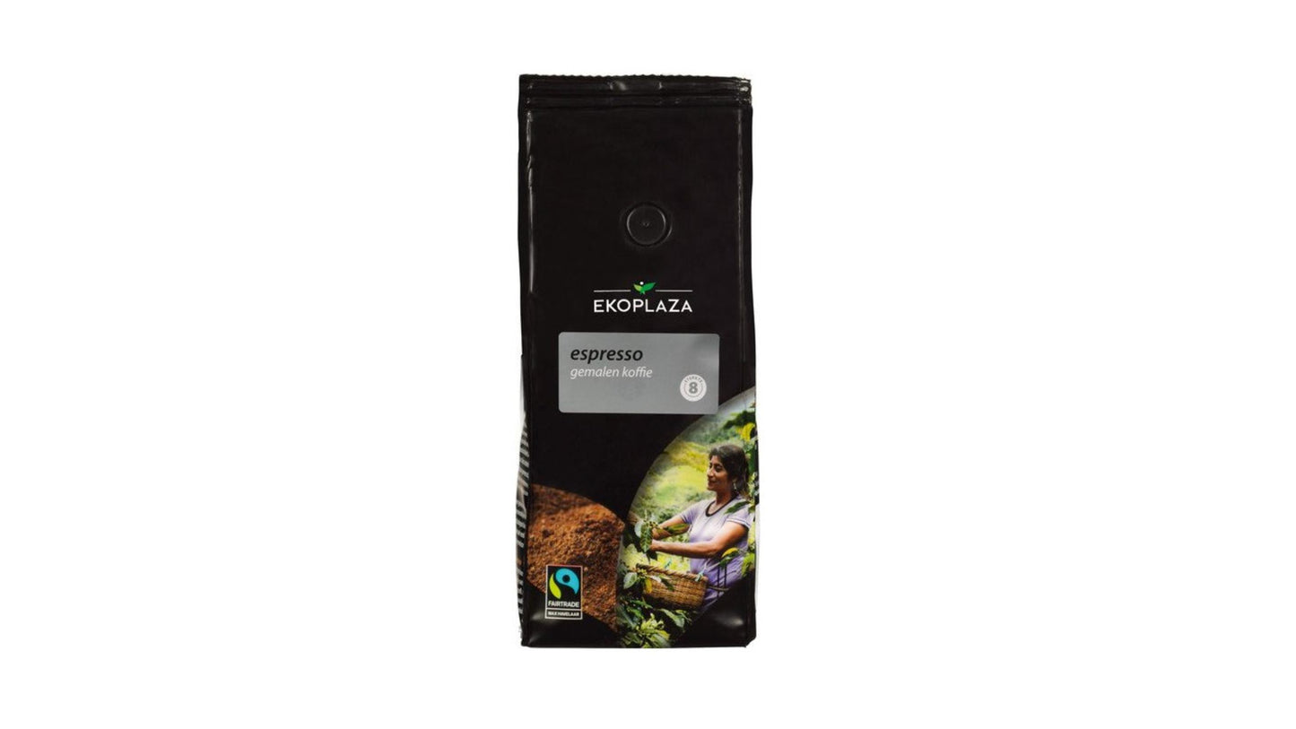EKOPLAZA, ESPRESSO COFFEE ROASTED 500G BIO