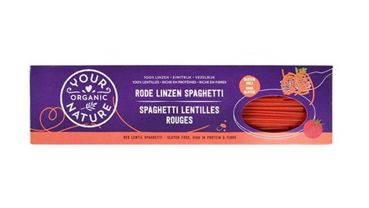 YOUR ORGANIC NATURE, RED LENTIL SPAGHETTI 250G BIO