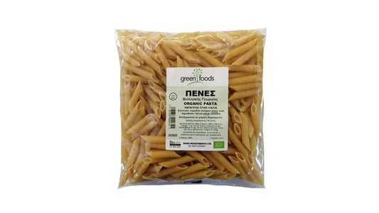 GREEN FOODS, PENNE WHITE BIO 500G
