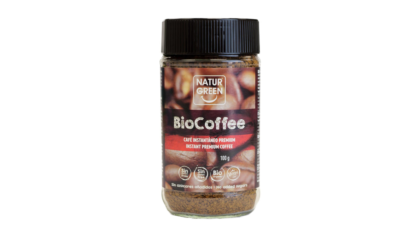 Naturgreen, Instant Coffee 100G Bio
