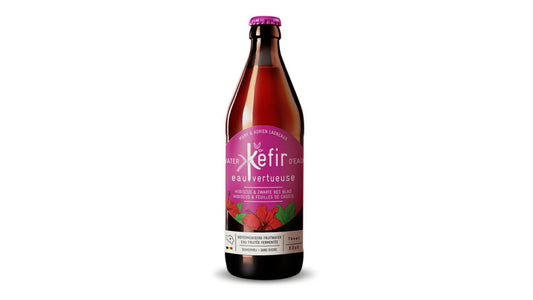 Water Kefir, Hibiscus Blackcurrant Leaves 330Ml
