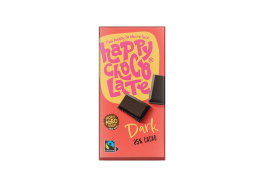 Happy Chocolate Dark Chocolate 85 Cacao 200G Bio