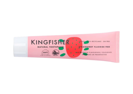 Kingfisher, Natural Toothpaste Strawberry Fluoride Free 100Ml