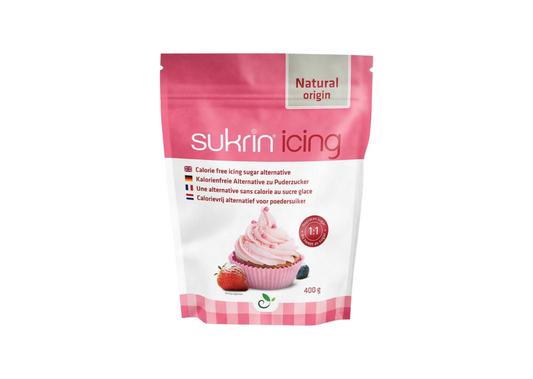 SUKRIN, ERYTHRITOL ICING (ZERO CALORIES) 400G