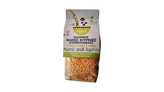Yellow Hulled Lentils 500g Bio