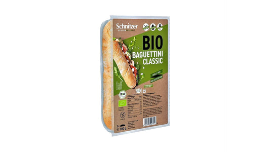 SCHNITZER, BAGUETTINI BIANCO G/F BIO 200G