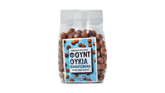 Organic Peeled Hazelnuts BioAgros 200g