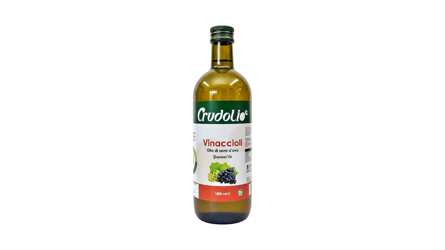 Grapeseed Oil 1000ml Crudolio