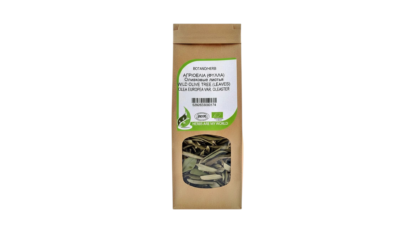 Wild Olive Tree Leaves, Herbs Are My World, 50g