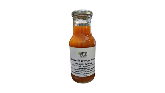 Green Foods, Carrot Apple Ginger Juice 250Ml Bio