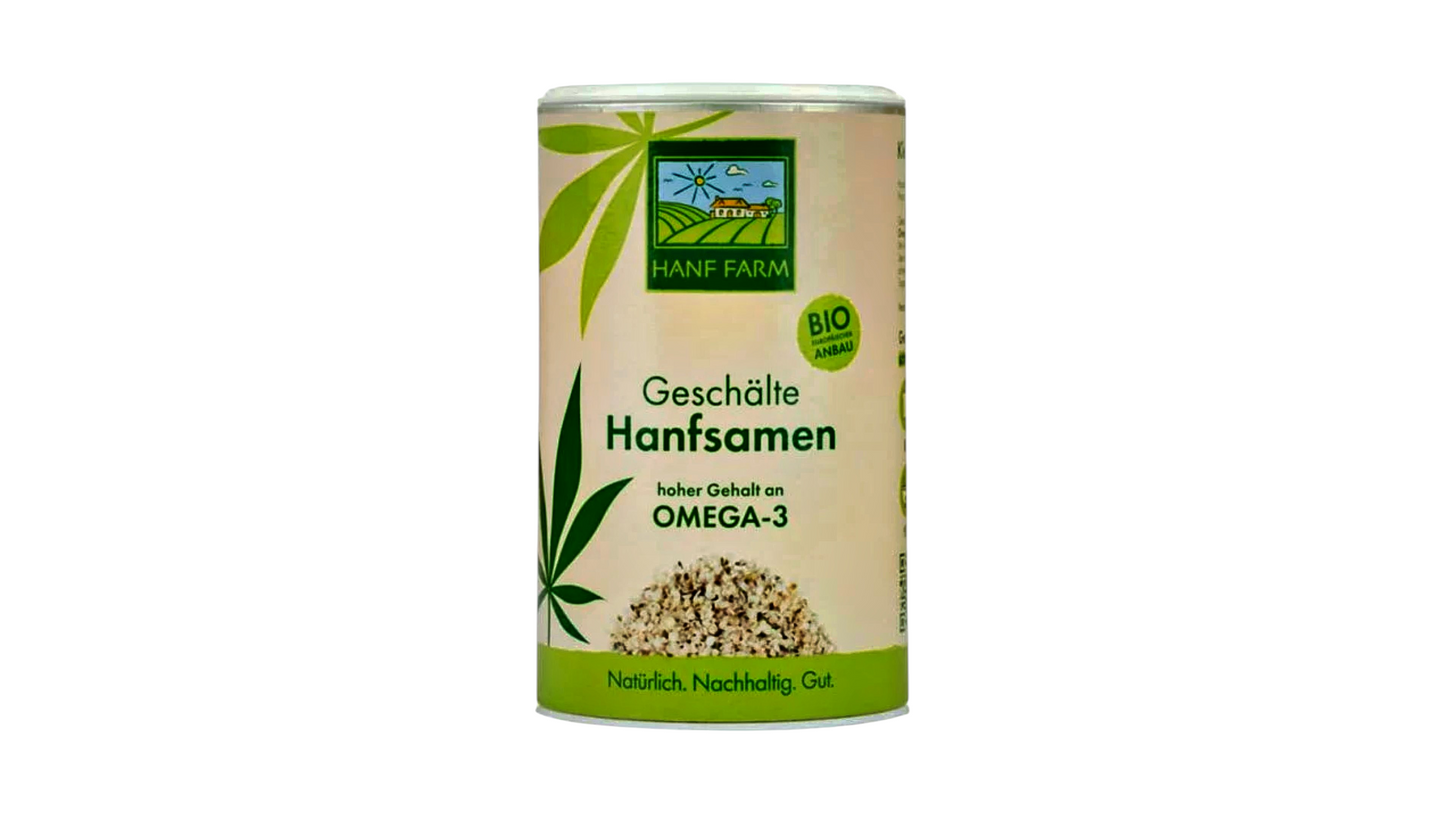 Hanf Farm Shelled Organic Hemp Seeds 200g