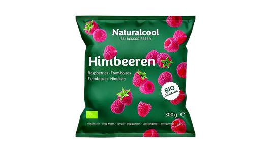 NATURAL COOL, RASPBERRIES 300GR BIO