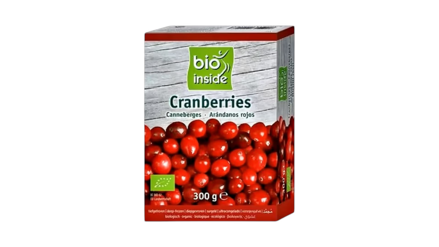 BIO INSIDE, CRANBERRIES 300G BIO