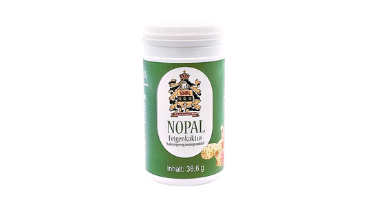 Nopal Capsules - Prickly Pear Cactus (Opuntia Ficus Indica) - Vegan 60 Capsules
