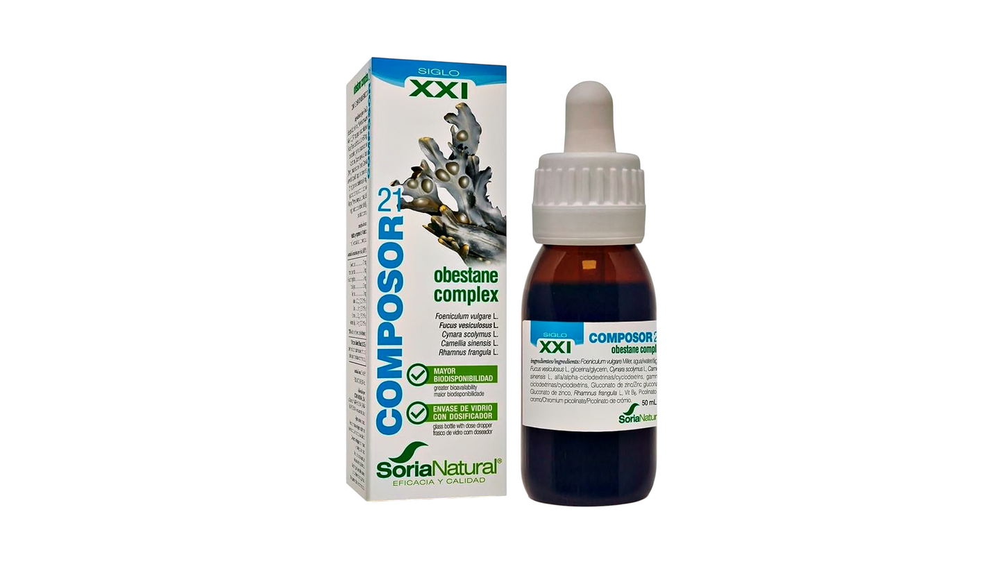 SORIA NATURAL, COMPOSOR 21 OBESTANE COMPLEX 50ML