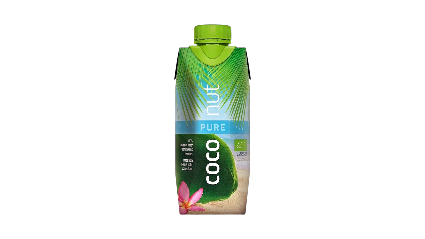 AQUA VERDE, PURE COCONUT WATER 330ML BIO