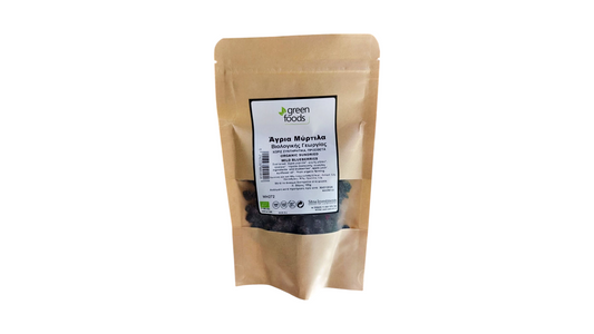 GREEN FOODS, DRIED WILD BLUEBERRIES 100G BIO