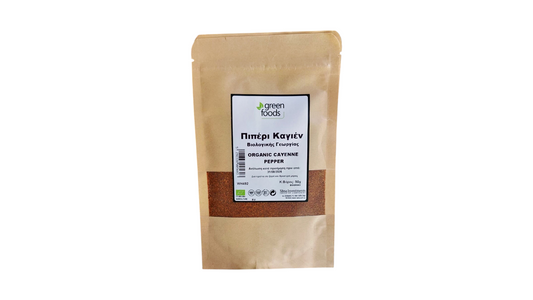 GREEN FOODS, CAYENNE PEPPER 50G BIO