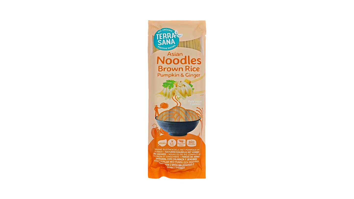 TERRASANA, BROWN RICE NOODLES 250G