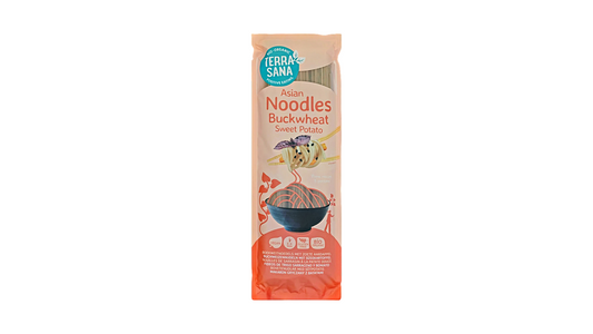 TERRASANA, BUCKWHEAT NOODLES SWEET POTATO 250G