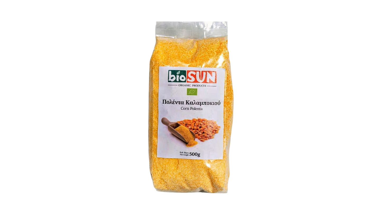 BIO SUN ORGANIC CORN POLENTA 500G