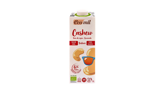 ECOMIL, CASHEW MILK SUGAR FREE 1L BIO