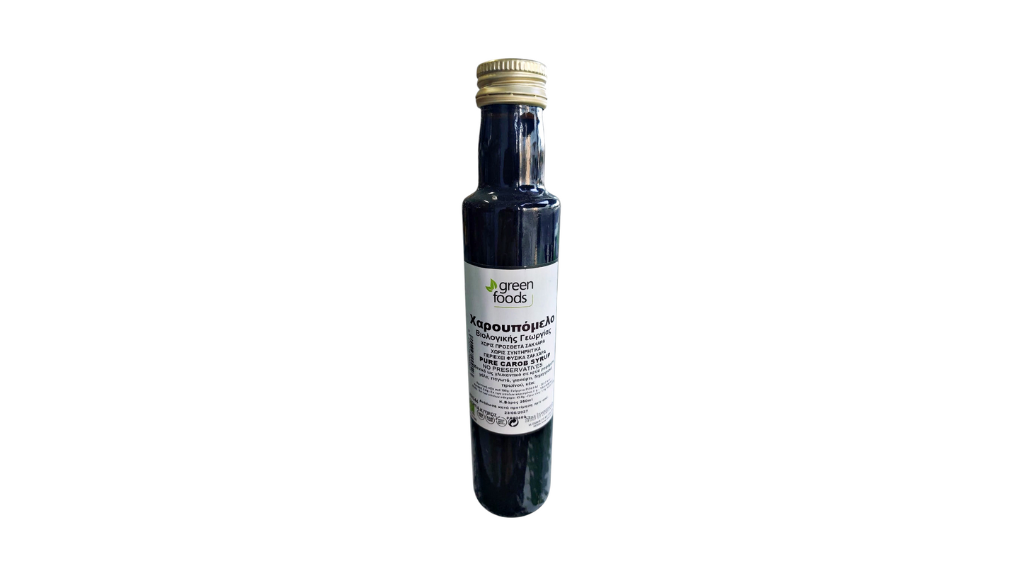 Green Foods, Carob Syrup 250Ml Bio
