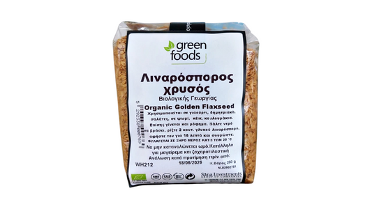 GREEN FOODS, FLAXSEED GOLD 250G BIO