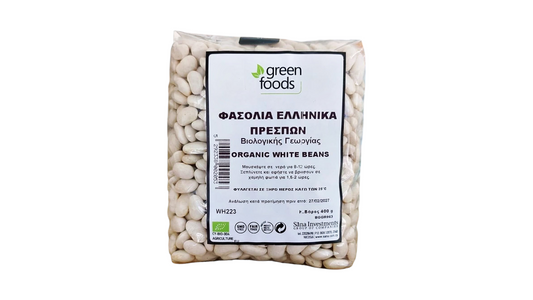 GREEN FOODS, GREEK BEANS 400G BIO
