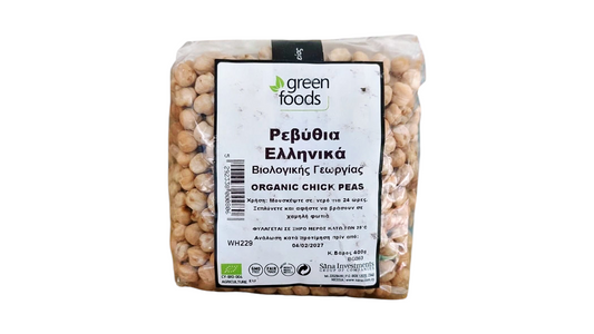 Green Foods, Greek Chickpeas 400G Bio