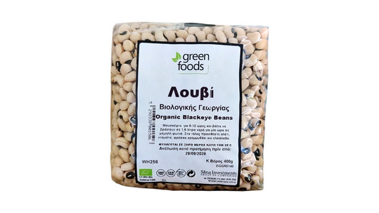 Green Foods, Louvi Blackeye Beans 400G Bio