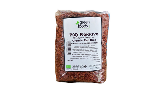 GREEN FOODS, RICE RED ΒΙΟ 500G