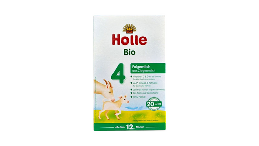 HOLLE, INFANT GROWING UP GOAT MILK NO4 400G FROM 12 MONTHS BIO