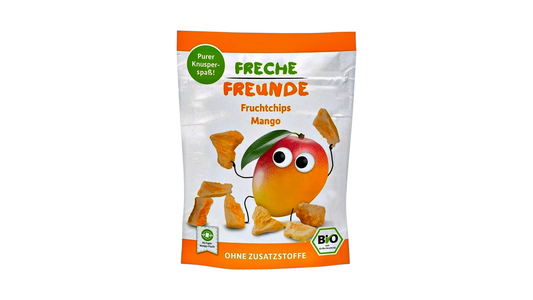 ERDBAR, FRUIT CHIPS MANGO 14G BIO