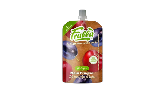 FRULLA, APPLE PRUNE PUREE 100G BIO