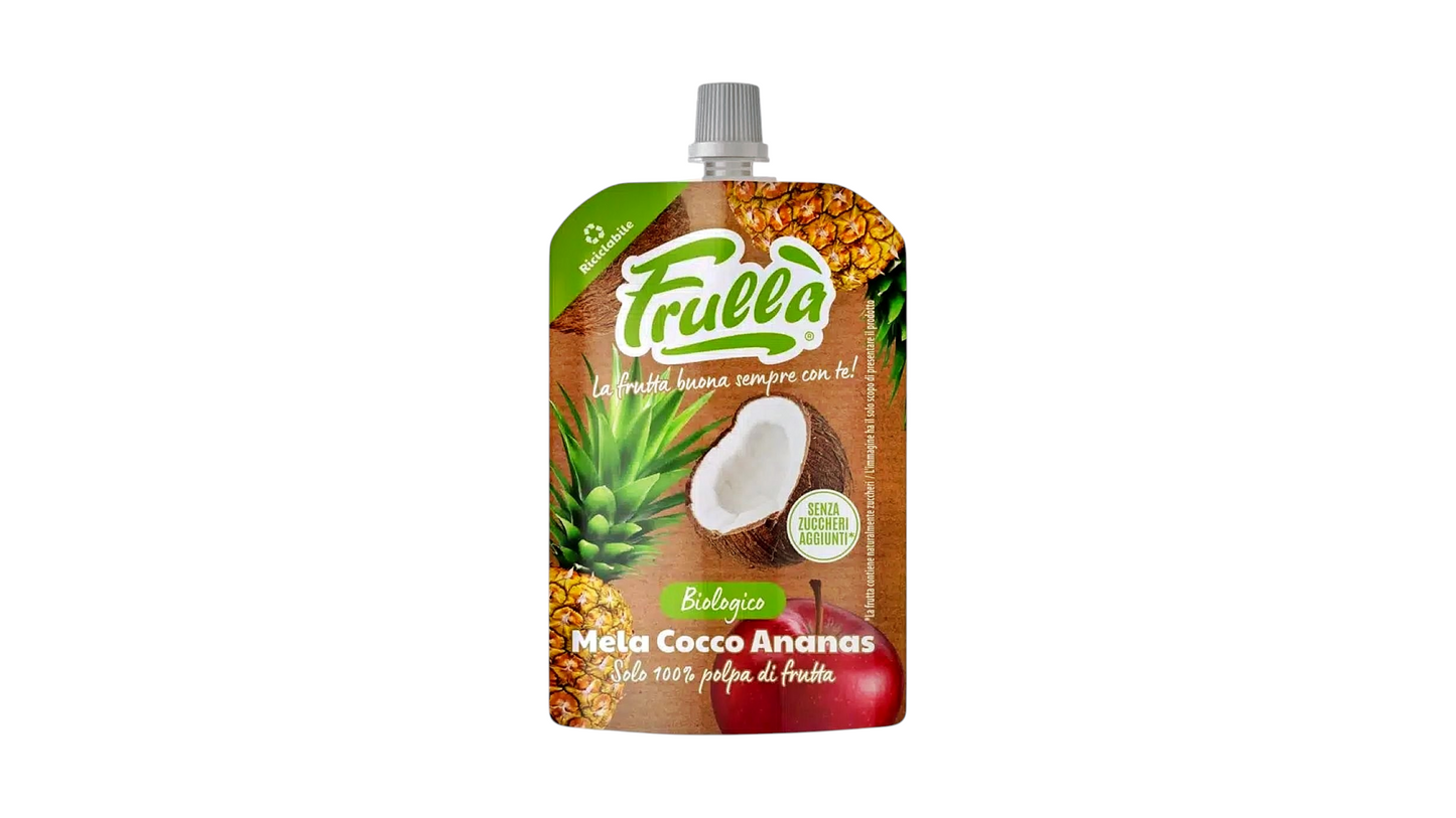 Frulla, Apple Pineapple Coconut Smoothie 100G Bio