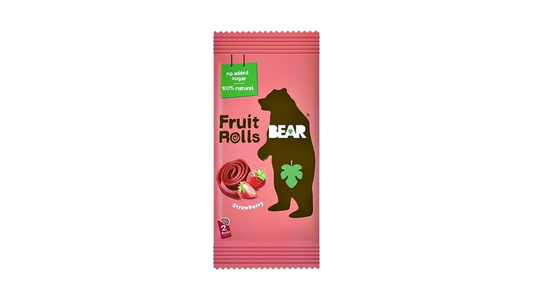 Bear, Fruit Rolls Strawberry 20G