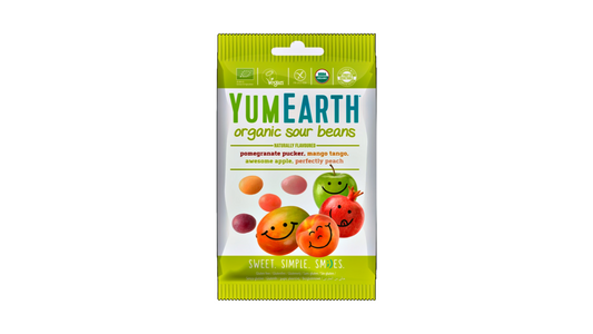 Yumearth, Sour Beans Bio 50G