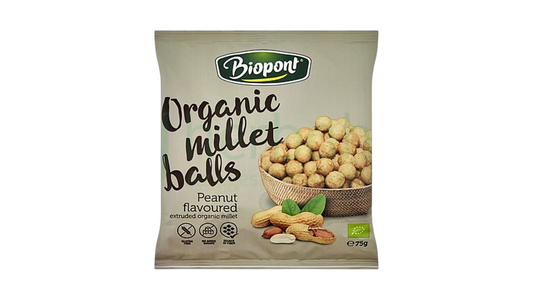 BIOPONT, MILLET BALLS PEANUT 75G BIO