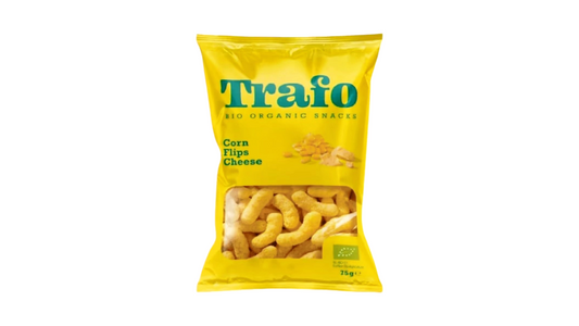 TRAFO, CHEESE FLIPS OVEN BAKED 75G BIO
