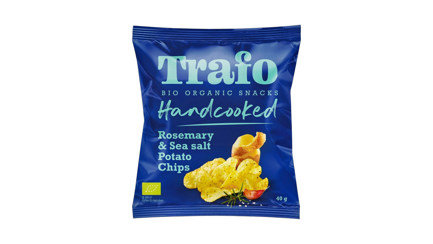 Trafo, Chips Rosemary Sea Salt 40G Bio