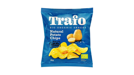 Trafo, Potato Chips Natural 40G Bio