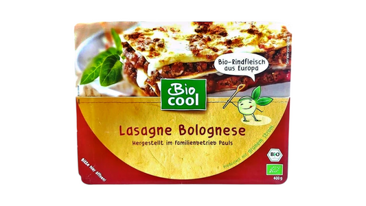 Lasagne Bolognese Bio Cool 400g 100% Beef