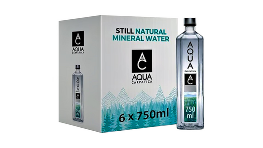 Aqua Carpatica Glass 0.750L Low Sodium (6 pack)