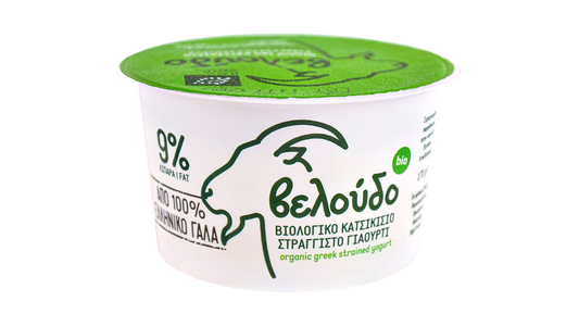 VELOUDO, GOAT YOGURT STRAINED BIO 170G