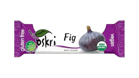 OSKRI, FIG BAR GLUTEN FREE 35G BIO