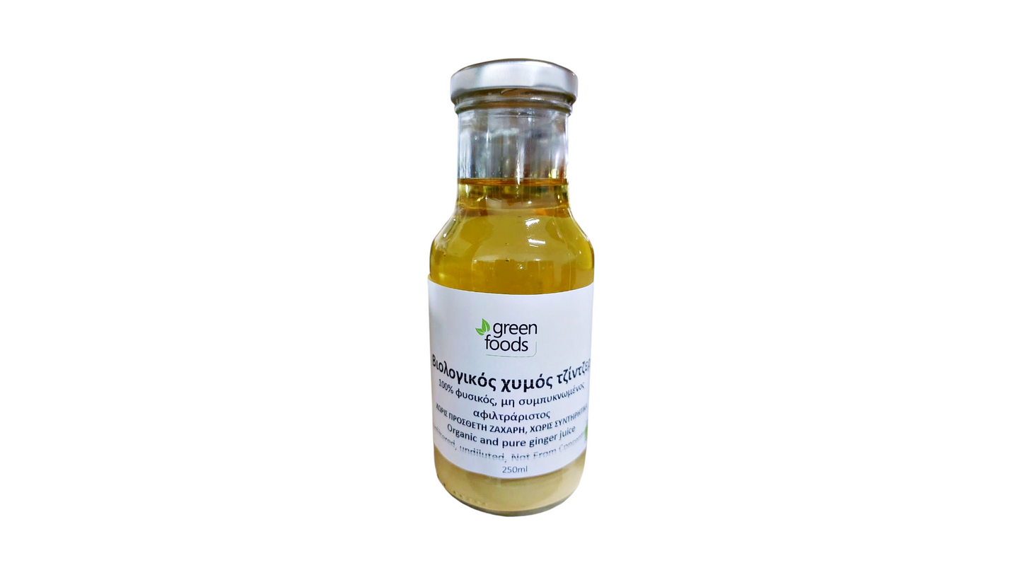 Green Foods, Ginger Juice 250Ml Bio