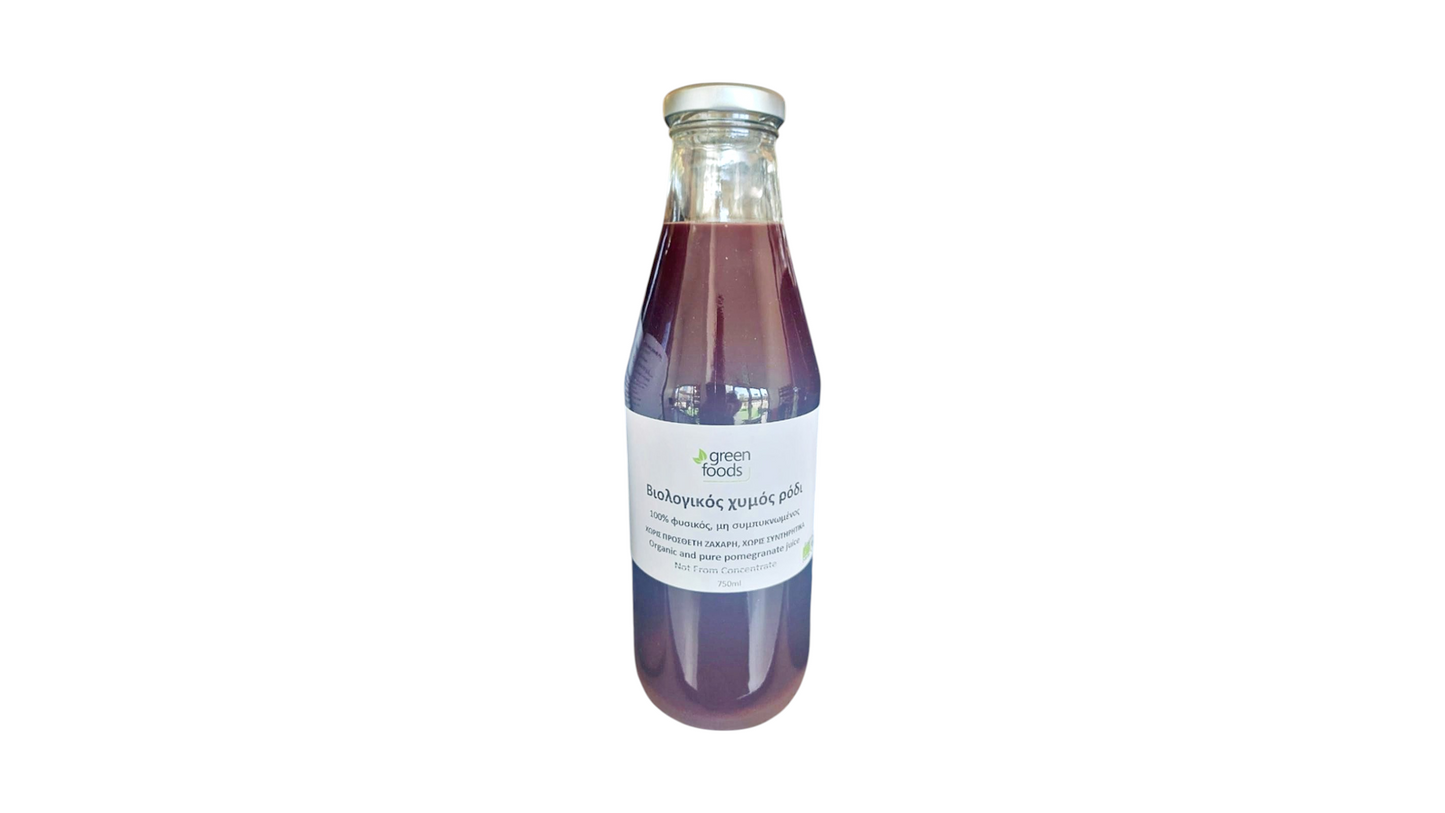 Green Foods, Pomegranate Juice 750Ml Bio
