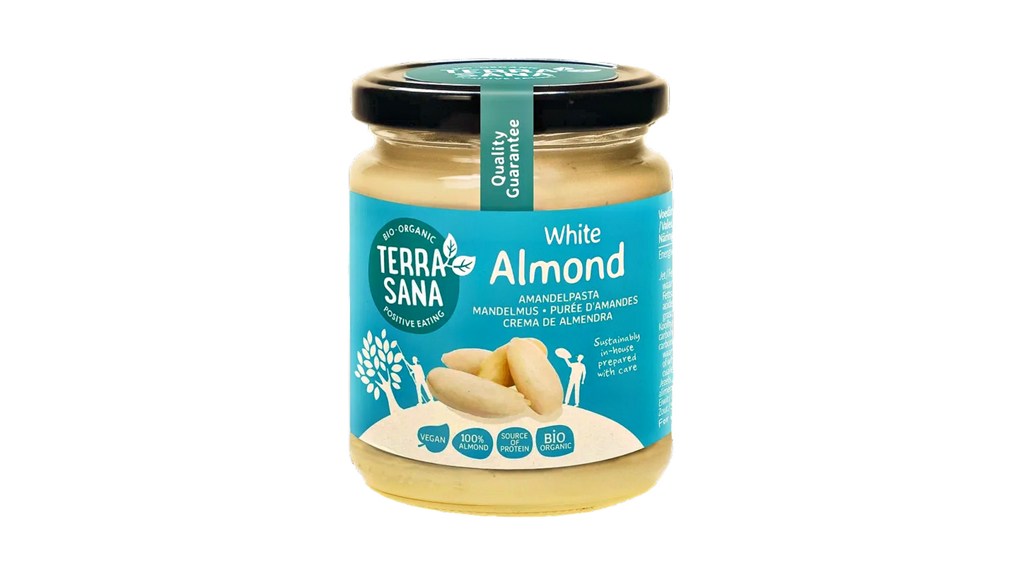 TERRASANA, ALMOND BUTTER WHITE 250G BIO
