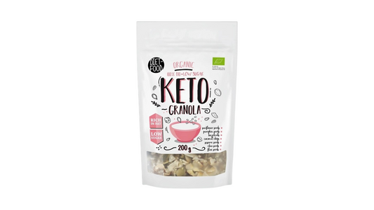 GRANOLA KETO LOW SUGAR DIET-FOOD 200G